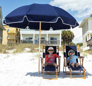 Parasol de <span class=keywords><strong>plage</strong></span> pliable en aluminium, résistant au vent, parasol de <span class=keywords><strong>plage</strong></span>, <span class=keywords><strong>grande</strong></span> taille, avec logo personnalisé, perche en bois, parasol de jardin - Product Image 6