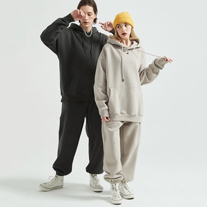 Pantalon de survêtement bon marché pour hommes, Streetwear personnalisé, pantalon de survêtement unisexe en molleton de coton épais d'hiver, vente en gros - Product Image 5