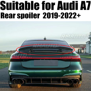 Alerón Trasero de Fibra de Carbono ABS de Alta Calidad YKSRDNF para AUDI A7 S7 RS7 C8 2019 2020 2021 2022+ - Product Image 1