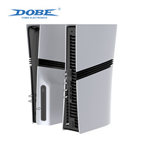 Kit anti-poussière en silicone DOBE Factory 12 pièces, kit de protection anti-poussière pour console PlayStation 5 P-5/P-5 Slim/P-5 Pro