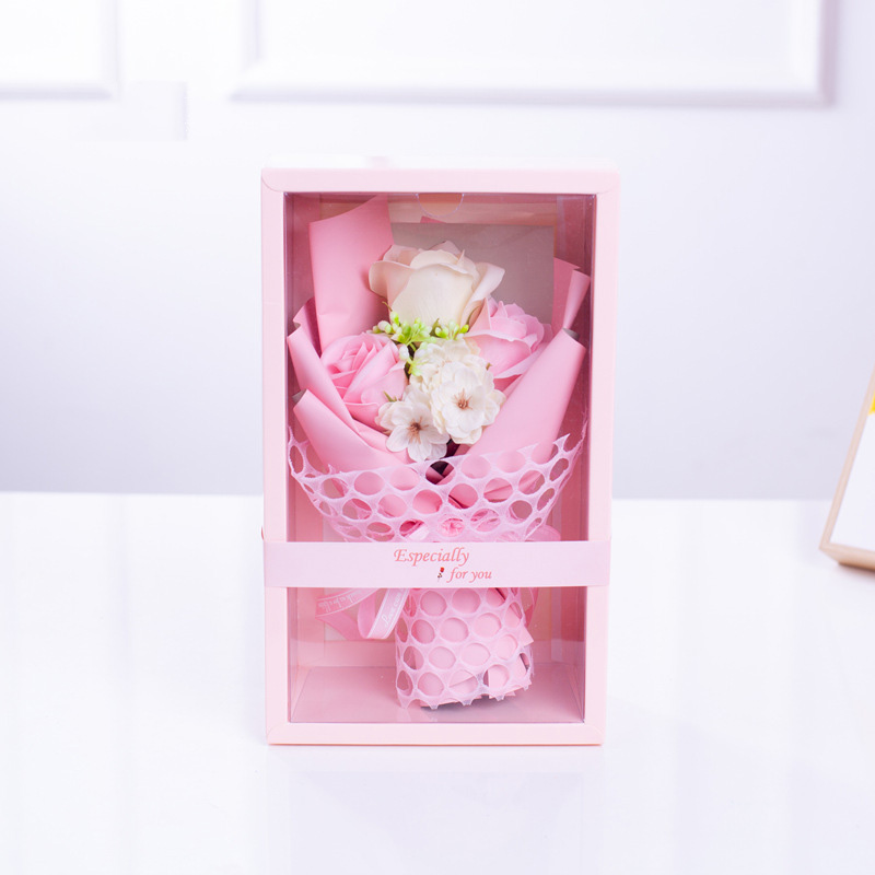 Scatola di imballaggio rosa