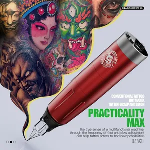 Máquina de Tatuaje Inalámbrica SMP con Batería de 1500mAh y Carrera Ajustable para Cejas, Labios y Delineador de Ojos, Maquillaje Permanente - Product Image 6
