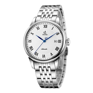 Nuovo Arrivo Orologio Meccanico da Uomo con Numeri Romani, Automatico in Acciaio Inossidabile, Logo OEM, Marca Designer, <span class=keywords><strong>Orologi</strong></span> <span class=keywords><strong>Maschili</strong></span> - Product Image 4