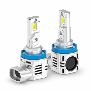 L1 H11 LED Headlights For Truck 9 32V Stable Driver Bright White Aluminum Body Halogen Replacement Wholesale Factory - Product Image 1
