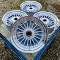 Jantes JUWA pour E39 E38 E32 E60 E34 E90 E30 F10, jantes profondes en aluminium forgé, argentées, multi-rayons, 18-19 pouces, pour voitures particulières