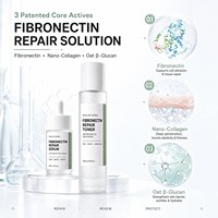 Ensemble de soins cosmétiques professionnels Jinmeizan pour la récupération post-esthétique, solution brevetée de fibronectine et nano-collagène