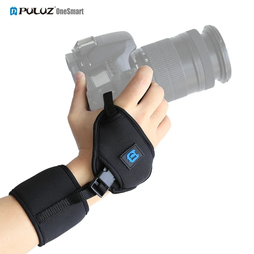 PULUZ Manufacturer Cute Camera Straps Puluz Dslr Camera Accessories Soft Neoprene Hand Grip Wrist Strap