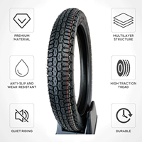 Neumático de Motocicleta de Diseño Robusto Y100 80/90-16 Personalizado de Fábrica, Neumático MX de Alta Elasticidad para Limestone Balkan Peninsula Raid