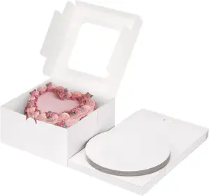 कस्टम मुद्रित स्विस रोल केक बॉक्स पैकेज जन्मदिन का केक पैकेजिंग बॉक्स