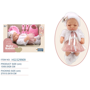 Vente en gros de poupées reborn réalistes en PVC vinyle de 25,5 cm, faites à la main, pour nouveau-nés, unisexes, cadeaux - Product Image 3