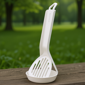 Reposacucharas (12cm) con espátula antiadherente CHEF LINE Blanco 06745011 - Product Image 3