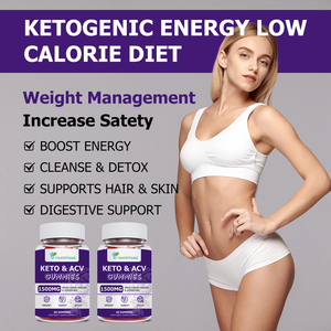 Offre Spéciale : Gummies Keto ACV à faible teneur en glucides pour la gestion du poids, favorisant la digestion et la gestion du poids - Product Image 3