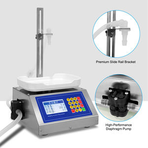 Máquina Llenadora de Líquidos Semiautomática con Bomba de Engranajes, Báscula y Contador para Aceite, Miel, Jugo, Agua y Llenado de Botellas - Product Image 5