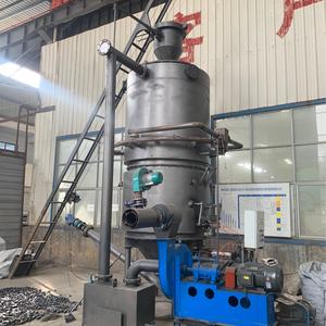 Générateur d'énergie propre : Solutions au gaz synthétique, gazéifieur de biomasse à lit fixe à tirage descendante pour coques de palmier, pour chaudière à eau chaude - Product Image 3