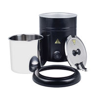 Suppen wärmer Wasserkocher Küchen ausstattung Restaurant Buffet Edelstahl 10L elektrische Suppe Erwärmung Heizt opf
