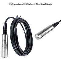 Transmetteur de niveau hydrostatique submersible pour réservoir d'eau BRIGHTWIN LVG01, portée du câble de 10 mètres, précision de 0,5 %, 24 VDC, 4-20 mA, 0-10 V