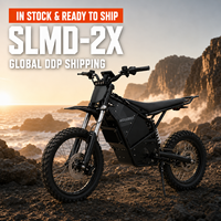 SLMD-2X en stock DDP Sailimotor 8000W Moto électrique tout-terrain pour adultes 72V 40AH Batterie au lithium Haute puissance Moto cross électrique tout-terrain