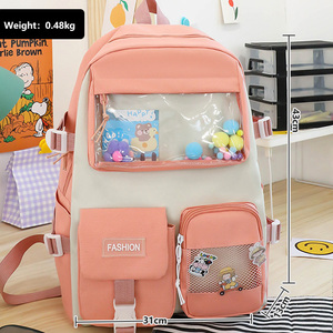 Nuevo diseño <span class=keywords><strong>Tik</strong></span> <span class=keywords><strong>Tok</strong></span>, conjunto impermeable, <span class=keywords><strong>mochila</strong></span>, lindas mochilas personalizadas primarias, <span class=keywords><strong>mochila</strong></span> para niños, <span class=keywords><strong>mochila</strong></span> para niños, mochilas escolares - Product Image 4