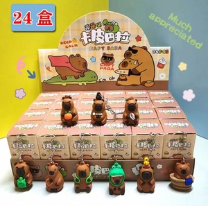 OEM 24 Cajas Personalizadas de Color, Figura de <span class=keywords><strong>Anime</strong></span> de PVC de Wukong, Caja Sorpresa, Figuras de Juego, Llaveros, Muñecos, Juguetes Populares de Celebridades de Internet para Niños - Product Image 5