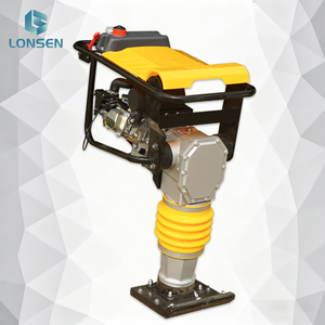 Building <b>Foundation</b> Pit Backfill HCR110 Gasoline Impact Tamping Rammer for Road Construction with High Efficiency - Product Image 2