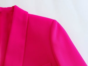 Blazer Ropa <span class=keywords><strong>de</strong></span> oficina Elegante Traje <span class=keywords><strong>de</strong></span> mujer Abrigo <span class=keywords><strong>de</strong></span> lujo Femme Womans <span class=keywords><strong>Suite</strong></span> Formal para damas Logotipo personalizado Casual Estándar Impreso - Product Image 6