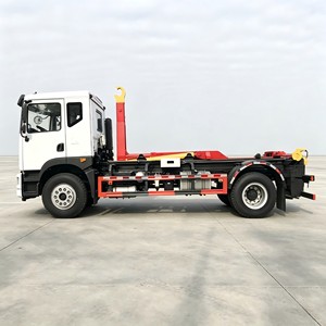 Nouveau camion à benne basculante Dongfeng Huashen T5 avec station de traitement des déchets mobile et benne basculante amovible pour la construction urbaine - Product Image 1