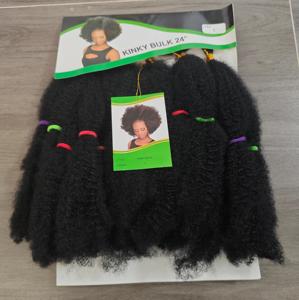 Prix d'usine – Cheveux synthétiques bouclés crépus de 14 pouces, 120g, haute qualité, pour tresses, extensions de cheveux bouclés, crochet afro <span class=keywords><strong>twist</strong></span> - Product Image 2