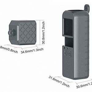 Accesorio para Cámara DJI <span class=keywords><strong>Osmo</strong></span> <span class=keywords><strong>Pocket</strong></span>, Funda de Silicona, Protector de Lente, <span class=keywords><strong>Kit</strong></span> de Protección - Product Image 5