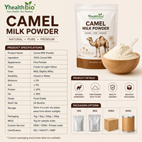 Poudre de lait de chameau instantanée, soluble dans l'eau, poudre alimentaire nutritive, exportation mondiale en vrac, vente en gros