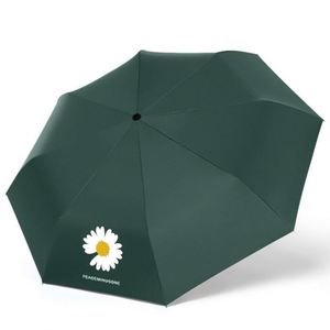 Parapluie de soleil personnalisé pour adultes, avec sac à dos, verrouillage automatique, 8 baleines, type crochet, entièrement automatique, 190T - Product Image 3
