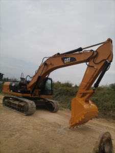 รถขุดตีนตะขาบ Cat336d 36ton รถตักตีนตะขาบสินค้ามาใหม่ในเซี่ยงไฮ้สินค้ามาใหม่2022สีเหลือง - Product Image 6