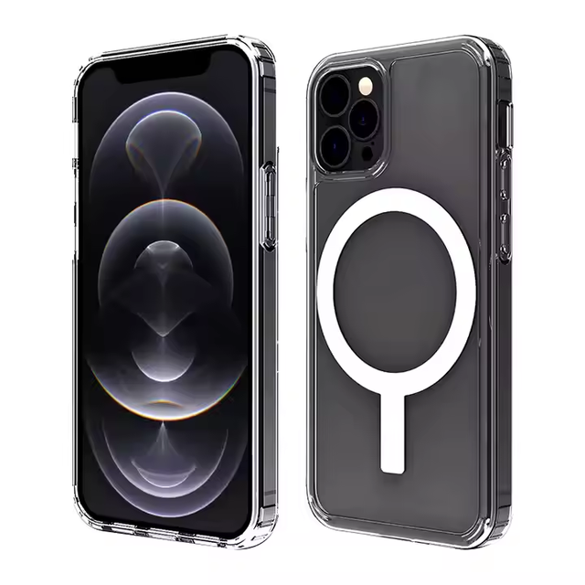Gobelike Stock Transparent Phone Case Tpu Safe Shockproof Original Clear Magnetic Cell Phone Case Cover for Iphone 17 Air ProMax