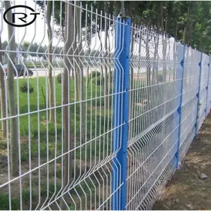 Prezzo di fabbrica pannello di recinzione zincato 3D saldatura rete metallica