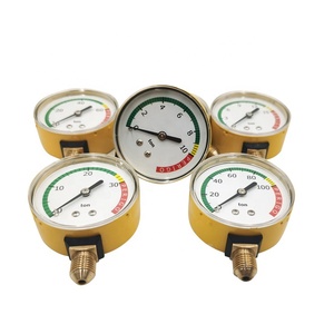 Manomètre en acier semi-inoxydable de 2.5 pouces manomètre à faible pression hydraulique vapeur - Product Image 6