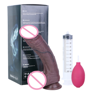 Pénis masculin réaliste à base de silicone conçu pour les femmes avec une ventouse et une compatibilité avec un <span class=keywords><strong>lubrifiant</strong></span> à base d'eau - Product Image 5