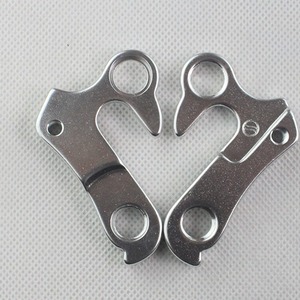 Soporte de Cambio Trasero Plateado No. Bicicleta de Montaña de Aluminio de 1 Talla, Compatible con Bicicletas de Carretera, 9 Velocidades - Product Image 1