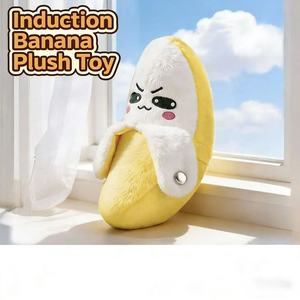 Juguete de Peluche Interactivo con Inducción Musical de Frutas, Piano Eléctrico para Padres e Hijos, Fresa y Plátano, de Hu Electric - Product Image 6