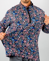Pull-over de golf pour homme à demi-zip avec logo personnalisé, séchage rapide, sublimation, vente en gros