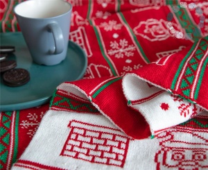 TT-Manta de estilo nórdico para decoración del hogar, edredón de estilo nórdico, ideal para regalo de Navidad - Product Image 3
