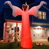 Airblown Marshmallow Man Ghostbusters Stay Puft Marshmallow Man Gonflable Halloween Yard Décoration