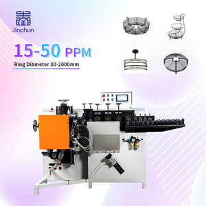 रिंग बनाने के लिए पीसी कोर घटकों के साथ रिंग वेल्डिंग में स्वचालित 3-8 मिमी cnc रिंग बनाने और वेल्डिंग मशीन - Product Image 1
