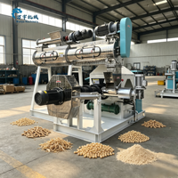 Extrudeuse de maïs à vis simple pour le gonflage des grains, équipement de prétraitement des matières premières pour usine d'aliments pour animaux