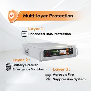 Batería de pared solar de litio Pytes 100ah 200ah 5KW 10KW 48V para sistema de almacenamiento solar de uso doméstico - Product Image 4