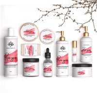 Conception de logo d'entreprise, idée d'étiquette de parfum, conception d'étiquette cosmétique pour l'image de marque et l'emballage