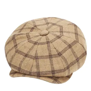 Высококачественная плоская кепка хорошего качества, мужские кепки для газетчиков, 8 шт., кепки из плюща