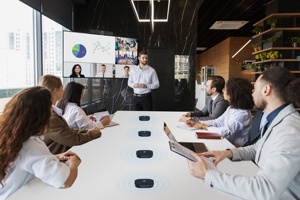 TB5W Ai 4K กล้องห้องประชุมสำหรับซูม, ชุดติดตามอัตโนมัติชุดบาร์วิดีโอห้องประชุม - Product Image 3