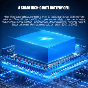 Многофункциональное пусковое устройство для автомобиля: с накачкой в шинах высокого давления, зарядным банком и светодиодной подсветкой для аварийного использования - Product Image 5