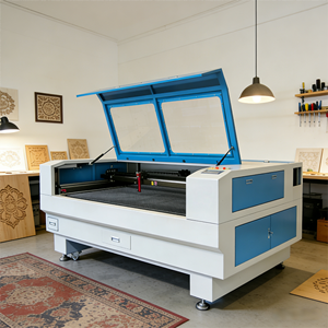 Neue 1810 CO2-Laserschneidemaschine CNC 3-Achsen für Metall, Holz, Acryl, Leder, Gummi, Glas, Kunststoff mit Ruida-Steuerung AI/DXF/PLT/BMP - Product Image 1