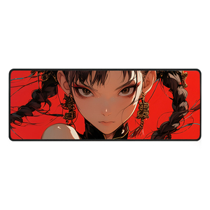 แผ่นรองเมาส์ลายการ์ตูนน่ารักขนาด XXL ลายอนิเมะสาวน้อย สำหรับเล่นเกมส์ อีสปอร์ต เป็นมิตรกับสิ่งแวดล้อม กันน้ำ - Product Image 2