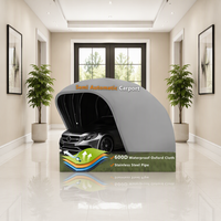 Tente de voiture pliable et portable, auvent de voiture pare-soleil, abri de protection contre le vent et la pluie pour voiture